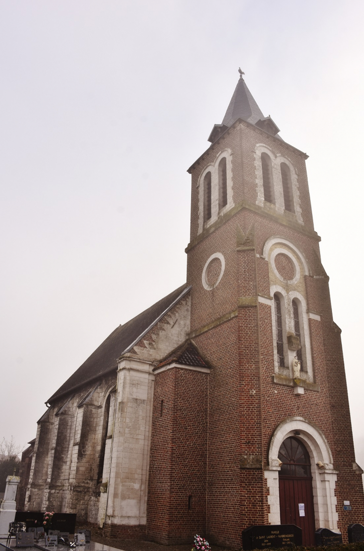 église Saint Riquier - Bourecq