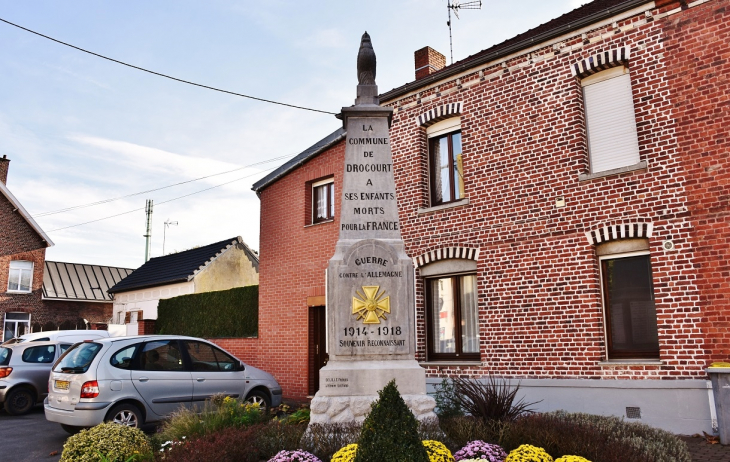 Monument-aux-Morts - Drocourt