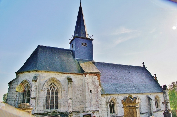 <<église Saint-Vaast - Écuires