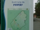 Panneau de la ville de Ferfay