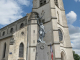 Photo suivante de Givenchy-en-Gohelle le monument aux morts devant l'église