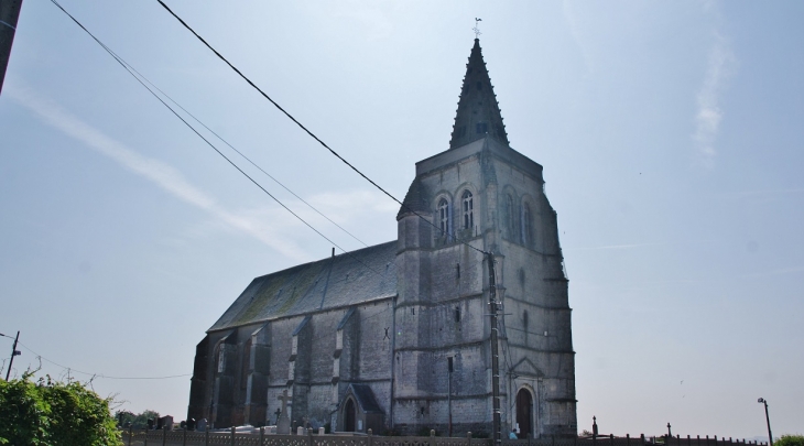 ,église St Fuscien et St Victoric - Helfaut