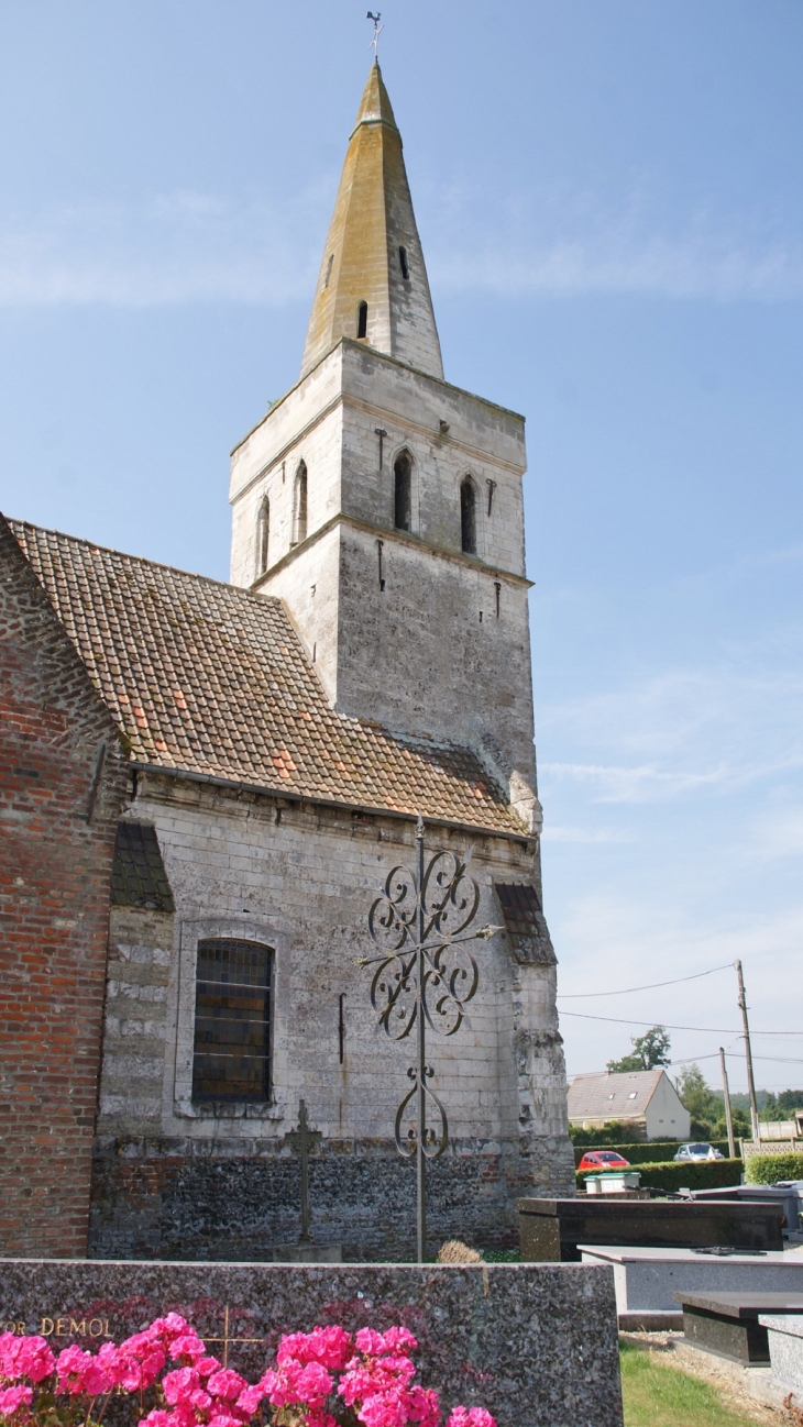 Photo à Helfaut (62570) Bilques commune d'Helfaut ( église St Denis