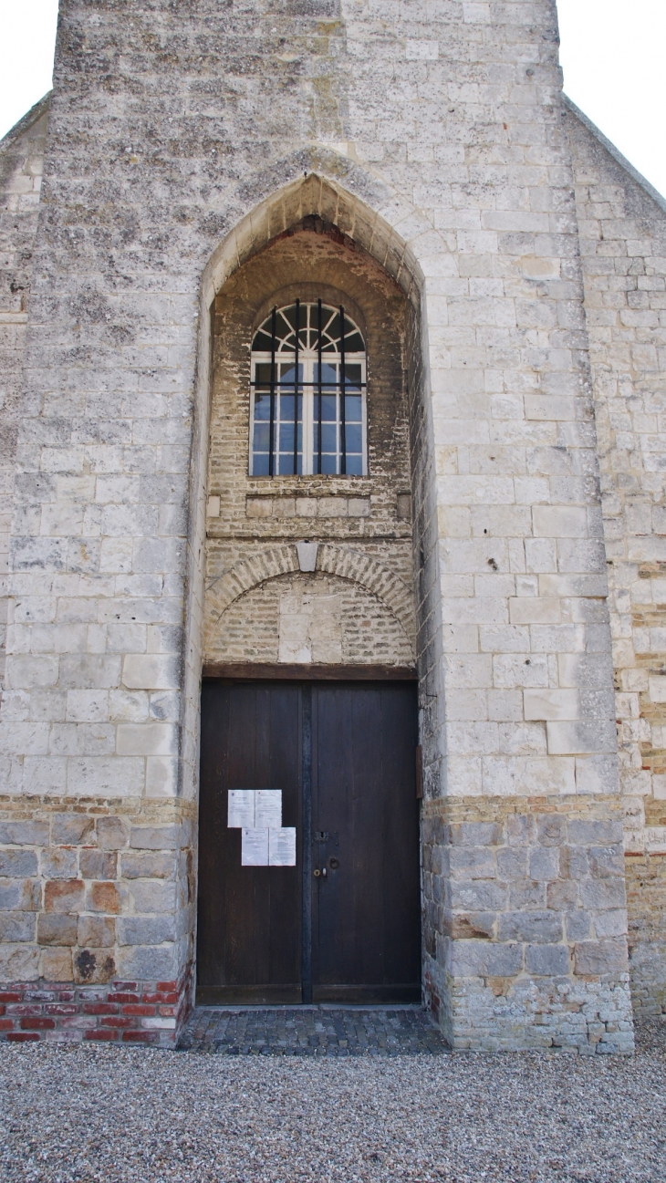 Bilques commune d'Helfaut ( église St Denis )