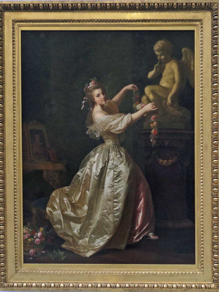 LOUVRE Galerie du Temps 18 ème siècle 1783 Suède : offrande à l'amour - Lens