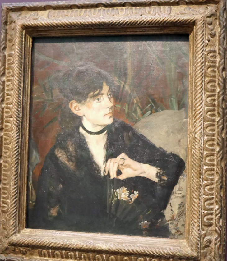 LOUVRE exposition Soleils Noirs  : Manet : Berthe Morisot - Lens
