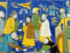 LOUVRE Galerie du Temps Orient : IRAN 1650 procession de la Communauté Arménienne