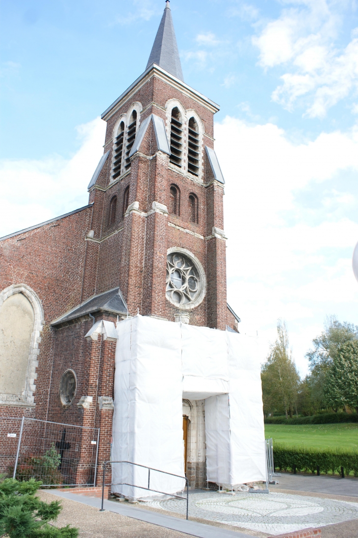 Rénovation de l'Eglise de Males - Marles-les-Mines