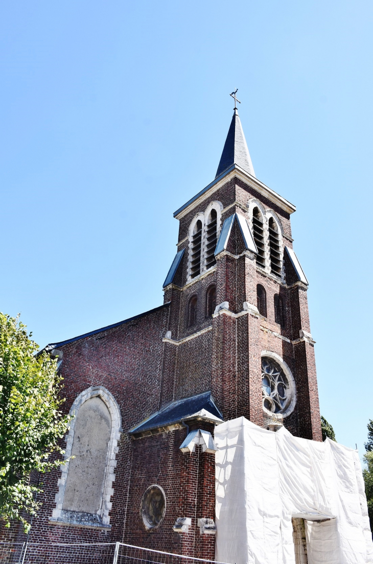 --église Saint-Vaast - Marles-les-Mines