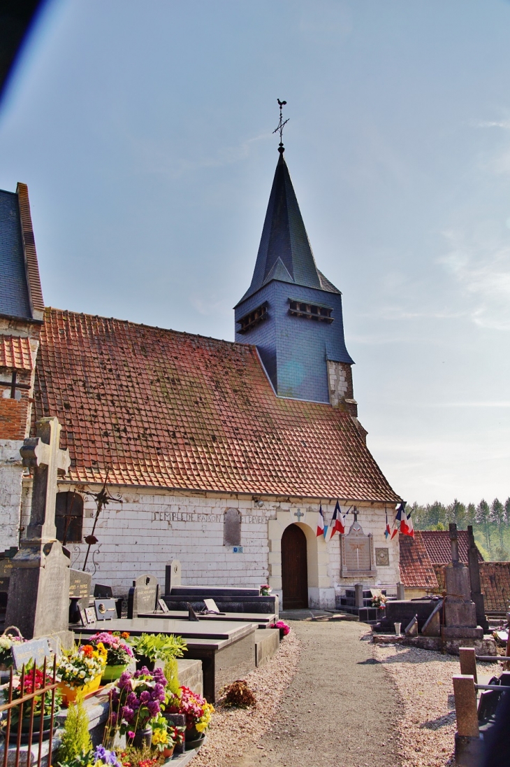 +église saint-Firmin - Marles-sur-Canche