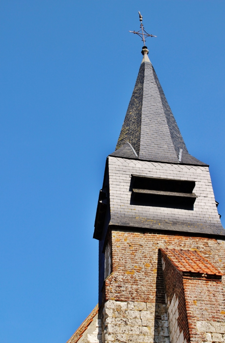 +église saint-Firmin - Marles-sur-Canche