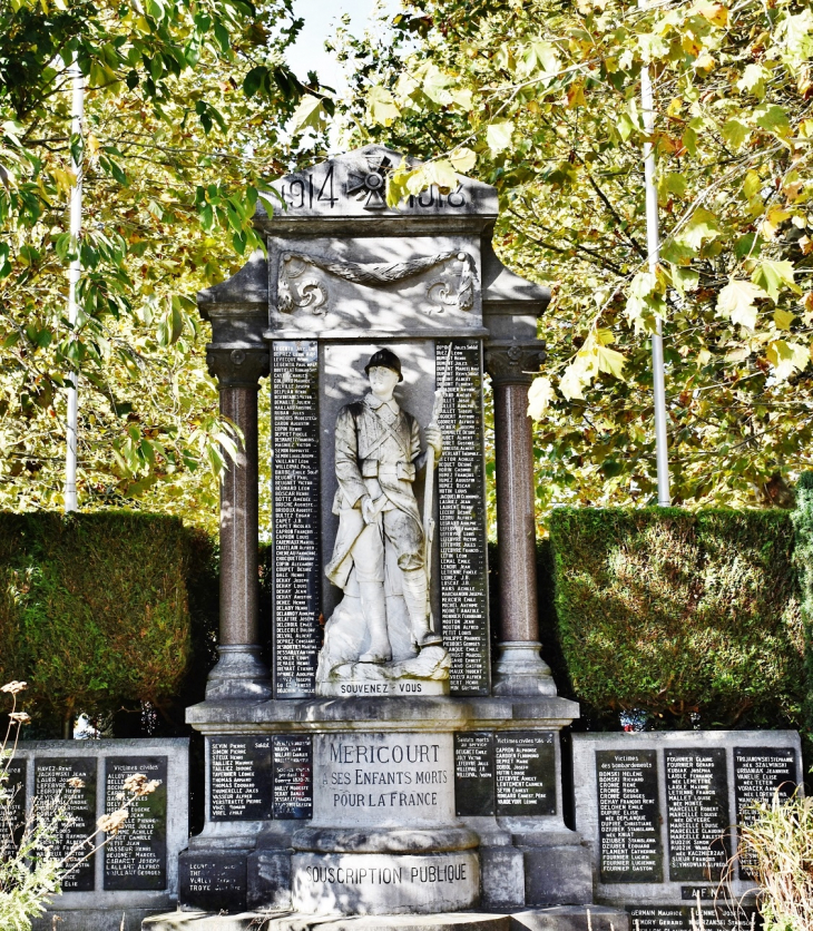 Monument-aux-Morts - Méricourt