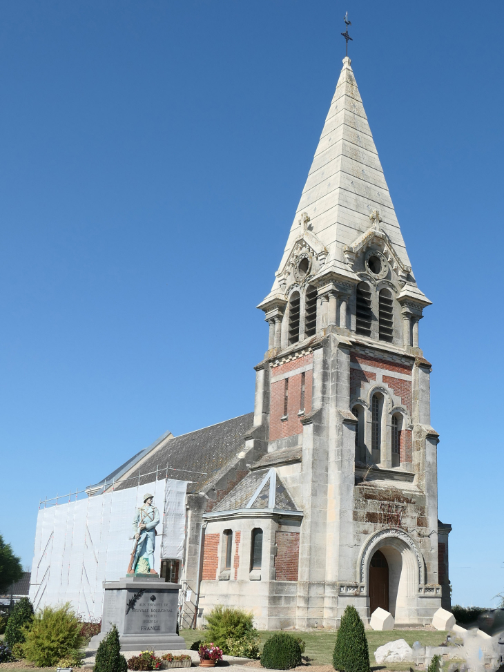 L'église - Neuville-Bourjonval
