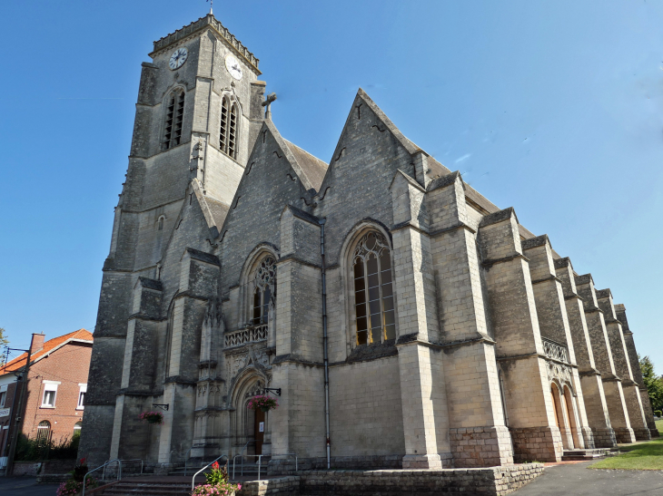 L'église Saint Martin - Vaulx-Vraucourt