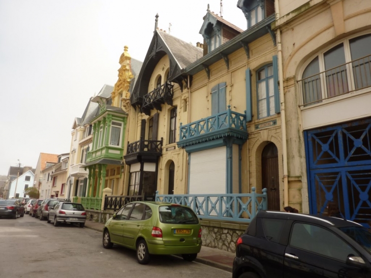 Maisons très colorées - Wimereux