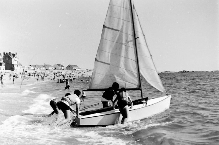Plage Valentin vers 1960 - Batz-sur-Mer