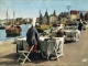 Photo suivante de Le Croisic Dentellières devant le Port (carte postale de 1960)