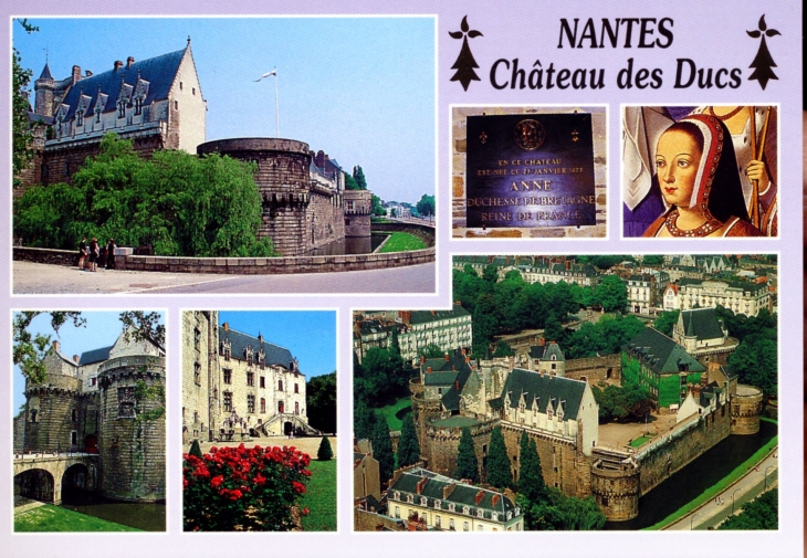 Le Château des Ducs de Bretagne (carte postale). - Nantes