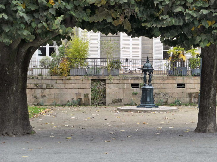 Cours Cambronne : fontaine Wallace - Nantes
