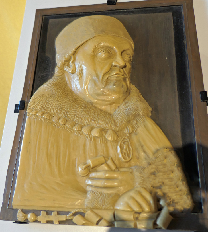 Le château :portrait du roi René - Angers