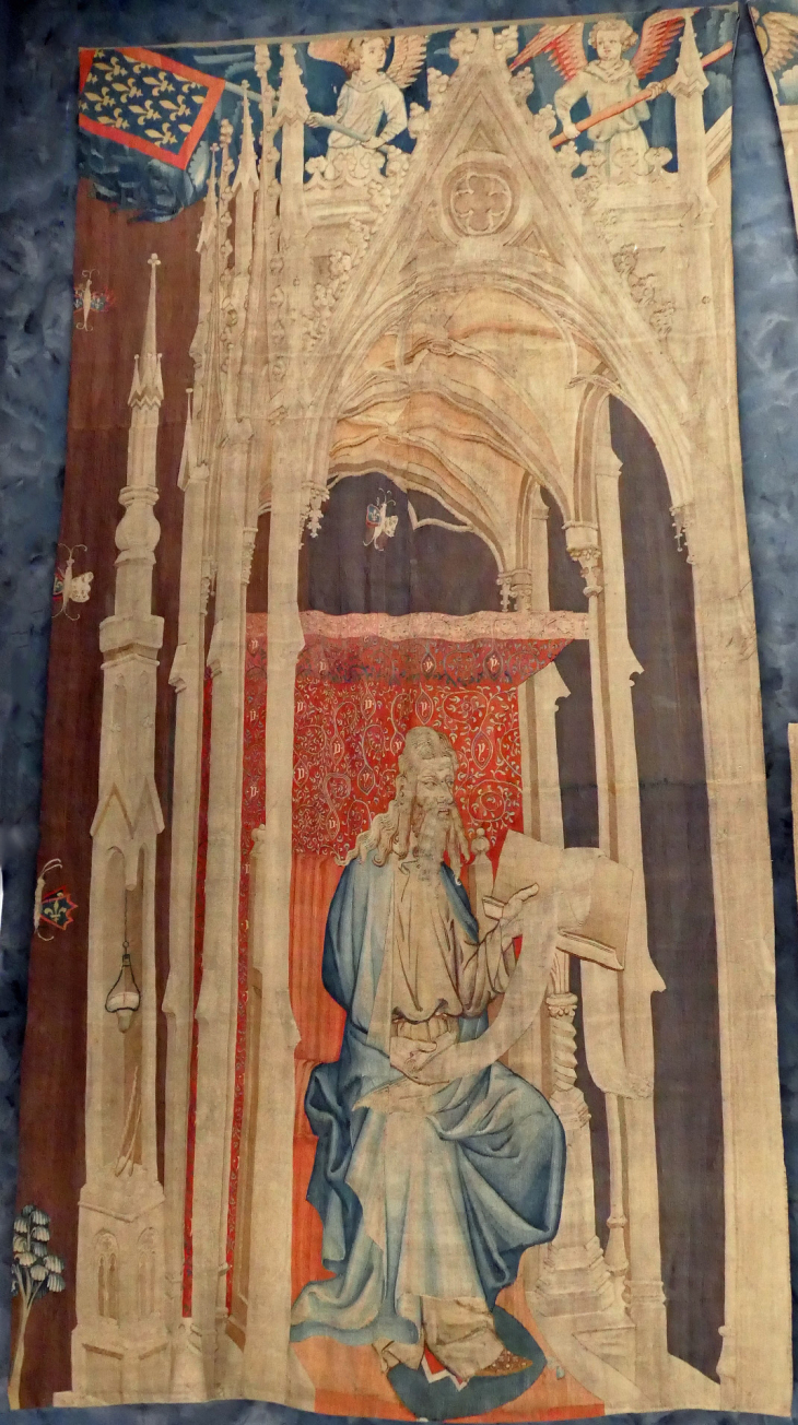 La tenture de l'Apocalypse : Les 7 sceaux : le grand personnage - Angers