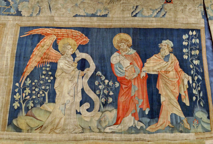 La tenture de l'Apocalypse : Les 7 sceaux : les larmes de Saint Jean - Angers