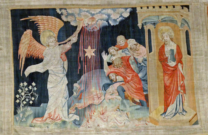 La tenture de l'Apocalypse : Les 7 trompettes  3ème trompette l'absinthe - Angers