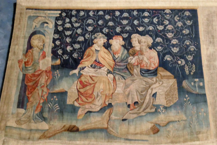 La tenture de l'Apocalypse : La Jérusalem nouvelle  les juges - Angers