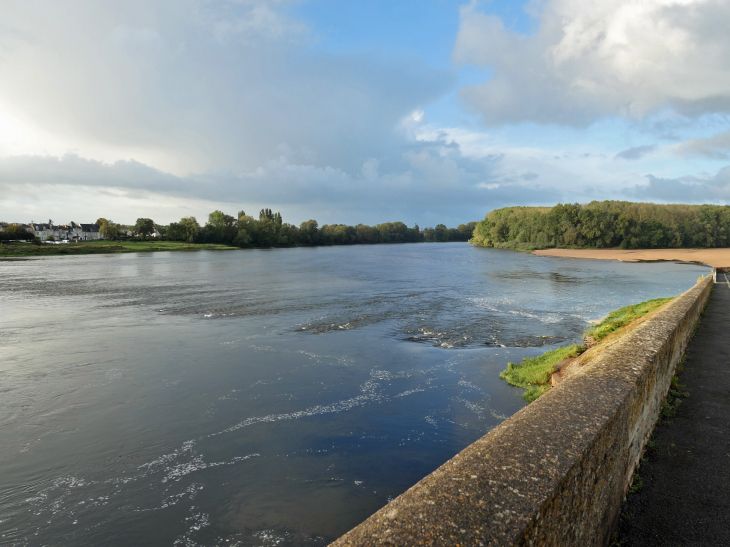 La Loire vue du pont - Les Ponts-de-Cé
