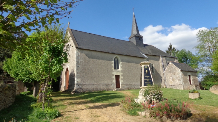 Eglise Saint-Aubin (1851) - Montreuil-sur-Loir