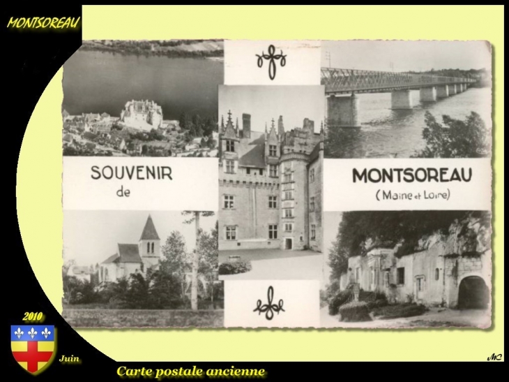 Carte postale ancienne - Montsoreau