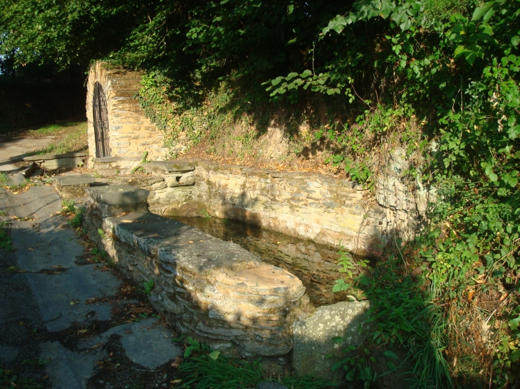 Fontaine et ancien lavoir des Saulnerie - Pouancé