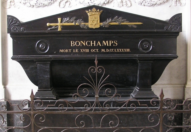 Tombeau du général BONCHAMP - Saint-Florent-le-Vieil