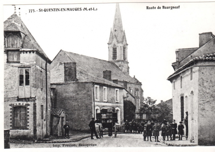 Route Bourgneuf (Rue Bellevue) - Saint-Quentin-en-Mauges