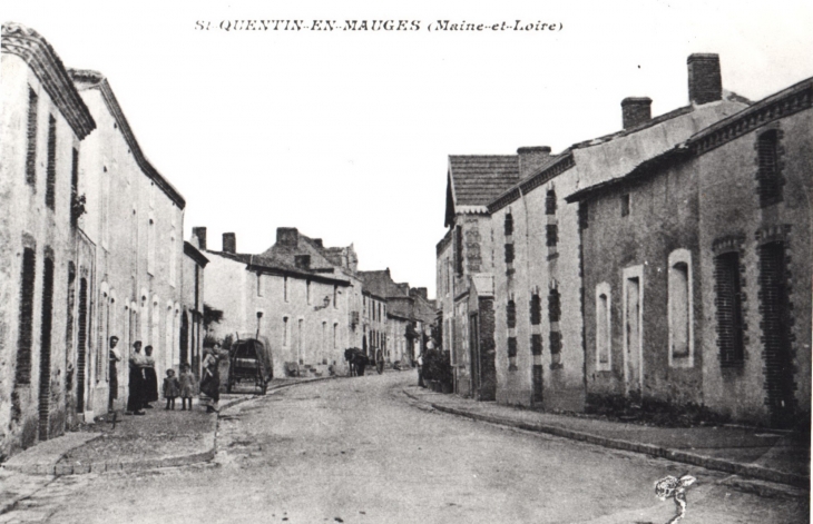 Bas bourg (vers Chaudron) - Saint-Quentin-en-Mauges