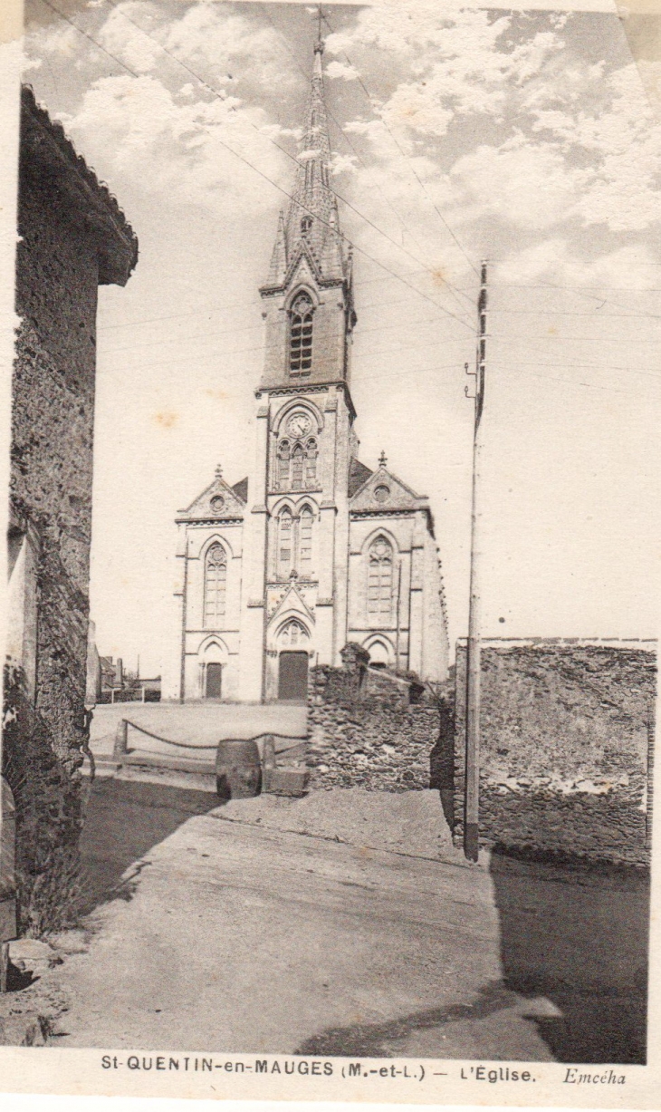 Eglise - Saint-Quentin-en-Mauges