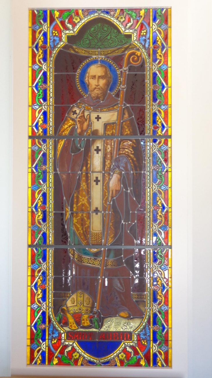 Vitrail de St Aubin - Segré