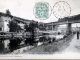 Viaduc du chemin de Fer, vers 1907 (carte postale ancienne).