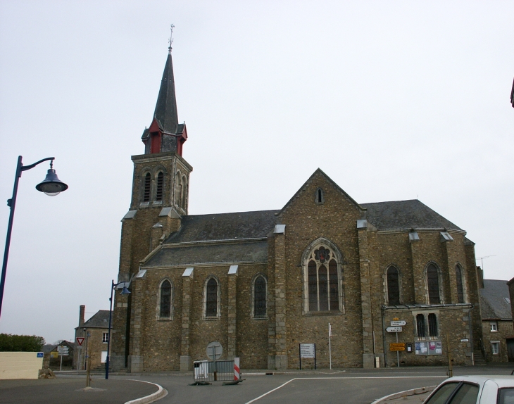 L'église du XIXE siècle. - Alexain