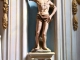 Détail : la statue du retable de la nef du XIe siècle.