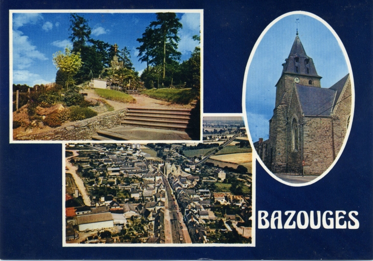 Bazouges (carte postale de 1970) - Château-Gontier