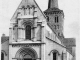 L'église Saint Jean (carte postale ancienne).