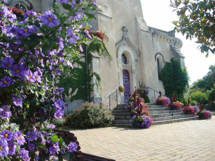 Place de l'église - Coudray