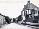 Route de la Guerche, vers 1915 (carte postale ancienne).