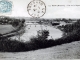 Vue sur la Mayenne, vers 1905 (carte postale ancienne).