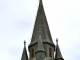 Photo suivante de La Haie-Traversaine Le clocher de l'église de la sainte Vierge.