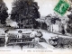 Sur les terrasses de la Perrine, vers 1905 (carte postale ancienne).