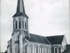L'église, vers 1913 (carte postale ancienne).