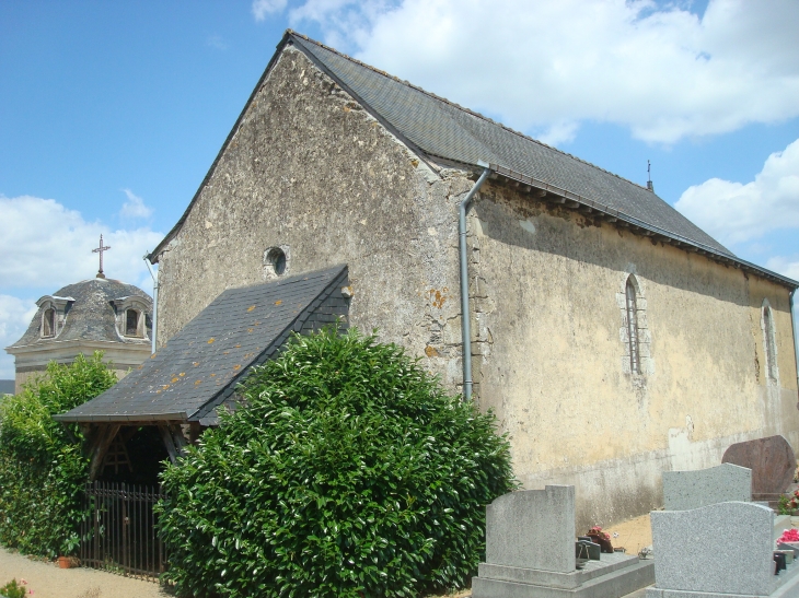 Chapelle Saint-Blaise. Cimetière(XIXè siècle) - Marigné-Peuton