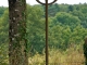 Croix de chemin près de l'abbaye de Clermont.